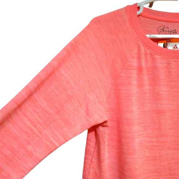 Gerry Neon Pink Athleisure Long Sleeve Active Top - Picture 4 of 7